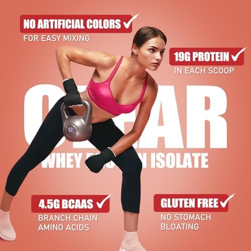 PULIMORE Clear Whey Protein Isolate Sabor Caramelo de Frutas, 19g de Proteína por Porción, 20 Porciones, Sin Endulzantes Artificiales - imagen 2