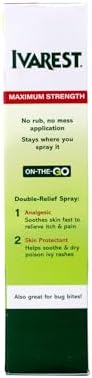 Spray para Picazón de Hiedra Venenosa Ivarest, 3.4 oz (Paquete de 2) - imagen 4