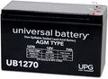 Batería SLA UPG 12V 7Ah de Repuesto para Sistema de Alarma de Seguridad ADT en Casa - imagen 1