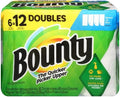 Toallas de Papel Bounty Select-A-Size Blancas 2 Capas, Paquete de 6 Rollos Dobles - imagen 1