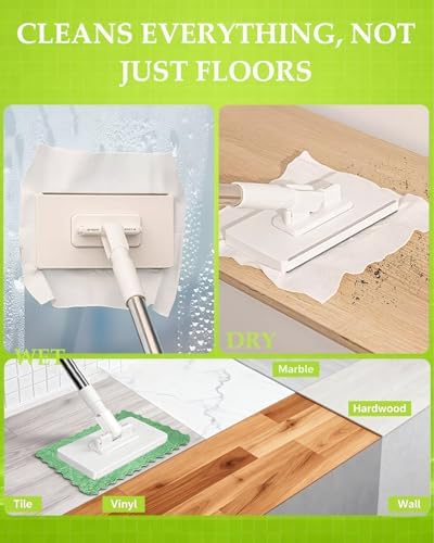 Mopa Mini Automática de Agarre Sin Contacto para Limpieza Rápida en Casa, Ideal para Piso de Cocina, Seca y Húmeda, Portátil y Práctica - imagen 6