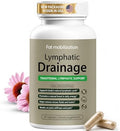 Cápsulas de Drenaje Linfático para Movilización de Grasas - Suplementos Herbales Detox y de Soporte Inmunológico con Complejo de 8 Plantas, 60 - imagen 1