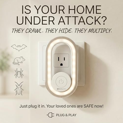 Repelente Ultrasónico AUR-A28 - Control Electrónico de Plagas, 6 Piezas, Para Interior - Elimina Roedores, Ratones y Ardillas - imagen 2