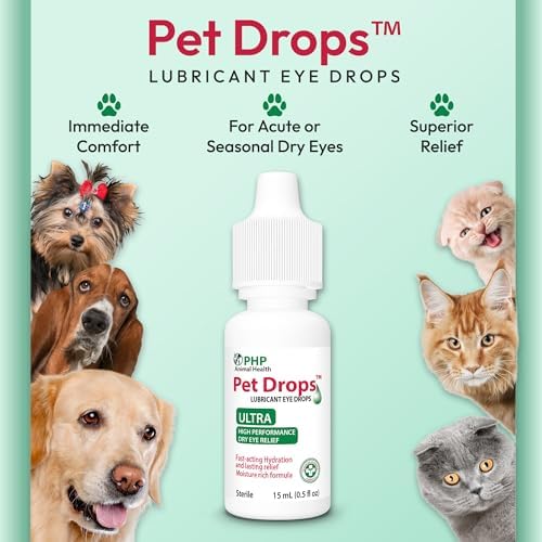 Gotas Ultra Lubricantes para Mascotas 15 ml - Colirio para Gatos y Perros - Fórmula Hidratante, Acción Rápida para Ojos Secos, Lágrimas Artificiales - imagen 6