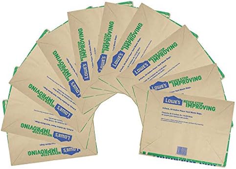 Bolsas de Papel para Jardín y Hojas de 30 Galones Lowes, Paquete de 5 (3 Paquetes) Total de 15 Bolsas - imagen 2