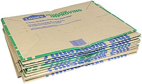 Bolsas de Papel para Jardín y Hojas de 30 Galones Lowes, Paquete de 5 (3 Paquetes) Total de 15 Bolsas - imagen 6