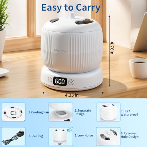 Máquina Limpiadora Ultrasónica de Retenedores 2025, Limpieza Separada para Guardas Nocturnas, Frenos, Alineadores, Cepillos, Joyería, 4 Modos y Base - imagen 2