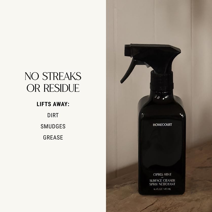 Limpiador Multiusos en Spray Homecourt, Elimina Suciedad, Manchas y Grasa, Para Baño, Cocina y Más, Fórmula Limpia, Menta Ciprés, 16 oz, 2.0 - imagen 4
