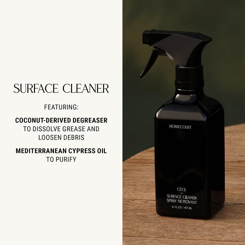 Limpiador Multiusos en Spray Homecourt, Elimina Suciedad, Manchas y Grasa, Para Baño, Cocina y Más, Fórmula Limpia, Menta Ciprés, 16 oz, 2.0 - imagen 5