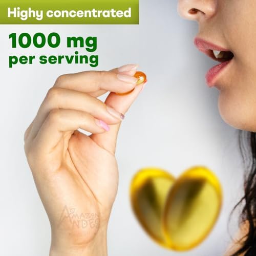 Cápsulas de Aceite de Semilla de Moringa, 100% Puro, Prensado en Frío, Vegano, No Transgénico, Antioxidante Natural, 1000mg por Porción – 100 - imagen 5