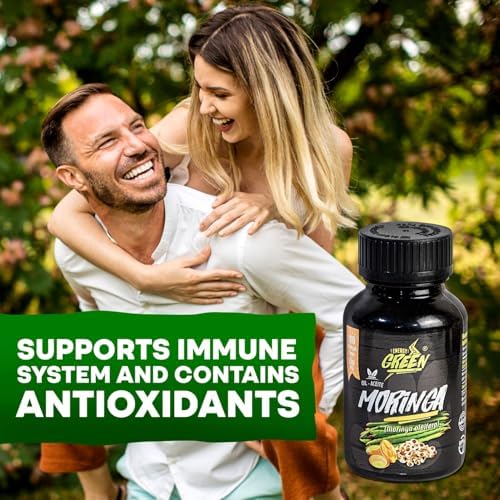 Cápsulas de Aceite de Semilla de Moringa, 100% Puro, Prensado en Frío, Vegano, No Transgénico, Antioxidante Natural, 1000mg por Porción – 100 - imagen 6