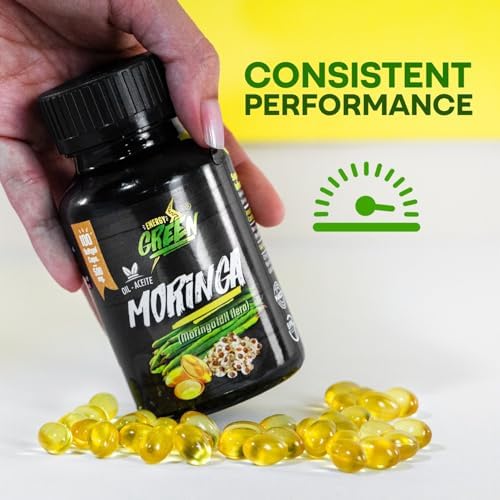 Cápsulas de Aceite de Semilla de Moringa, 100% Puro, Prensado en Frío, Vegano, No Transgénico, Antioxidante Natural, 1000mg por Porción – 100 - imagen 8