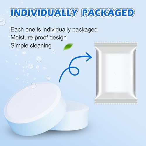 Tabletas Limpiadoras Automáticas para Inodoro – Aroma Fresco, Limpieza Duradera – Seguras para Tanques y Tuberías – Desodorante y Desincrustante – - imagen 6