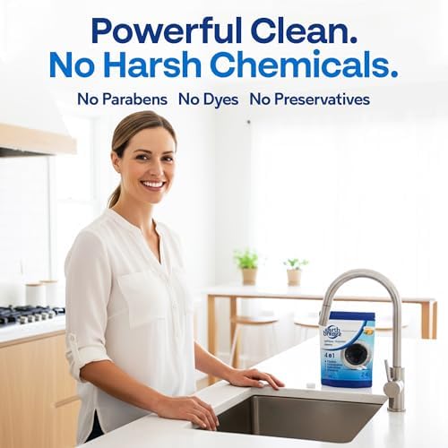 Tabletas Limpiadoras para Desechos de Earth Breeze – 4 en 1 con Aroma a Cítricos que Limpian, Desodoriza, Refresca y Protege – Efecto Limpiador - imagen 2