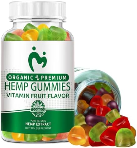 Gomitas de Cáñamo Avanzadas (1 Paquete) para Dolor, Sueño y Ansiedad - Suplemento de Extracto de Aceite de Cáñamo Orgánico de Alta Potencia - Vegano - imagen 1