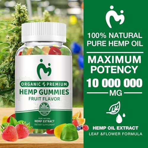 Gomitas de Cáñamo Avanzadas (1 Paquete) para Dolor, Sueño y Ansiedad - Suplemento de Extracto de Aceite de Cáñamo Orgánico de Alta Potencia - Vegano - imagen 2