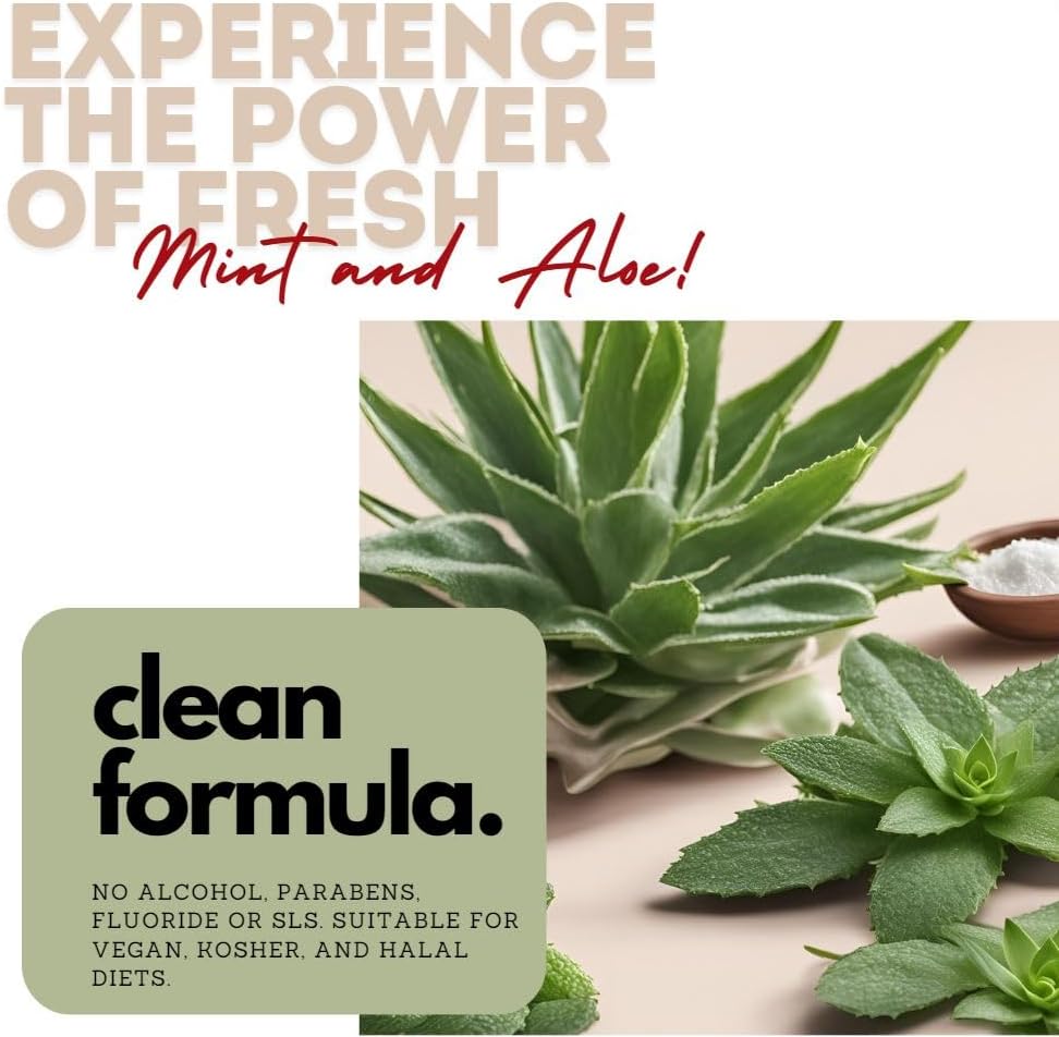 BreathMD - Enjuague bucal natural para eliminar piedras en las amígdalas y tratar el mal aliento - Sin alcohol, sin colorantes, sin gluten - Sabor - imagen 4