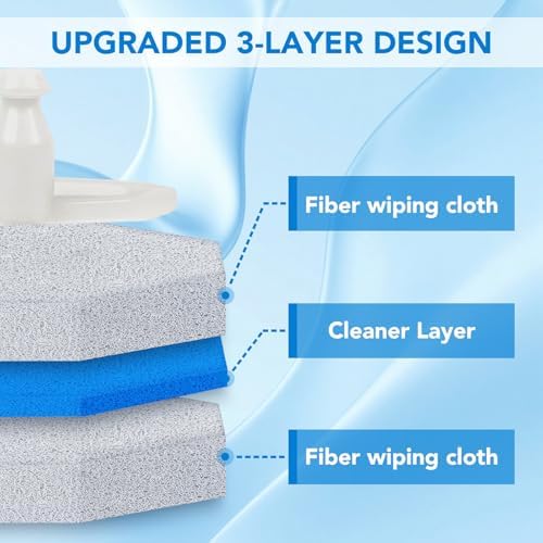 Recargas desechables para varita de inodoro Clorox, 50 piezas - Compatibles con la varita de inodoro Clorox para limpieza del baño - imagen 3