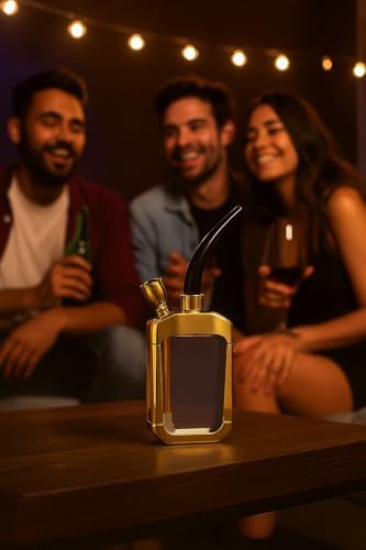Set de Hookah Portátil Listo para Regalo con Accesorios – Diseño Elegante, Fácil de Armar y Limpiar, Ideal para Fiestas y Relajación - imagen 2