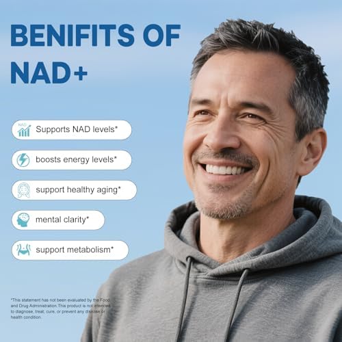 BEWORD Liposomal NAD 2000 Mg, 180 Cápsulas, Fórmula 4 en 1 con NAD Liposomal y Trans-Resveratrol | Soporte Energético - imagen 2