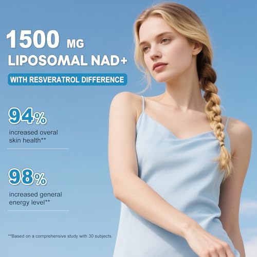 BEWORD Liposomal NAD 2000 Mg, 180 Cápsulas, Fórmula 4 en 1 con NAD Liposomal y Trans-Resveratrol | Soporte Energético - imagen 3