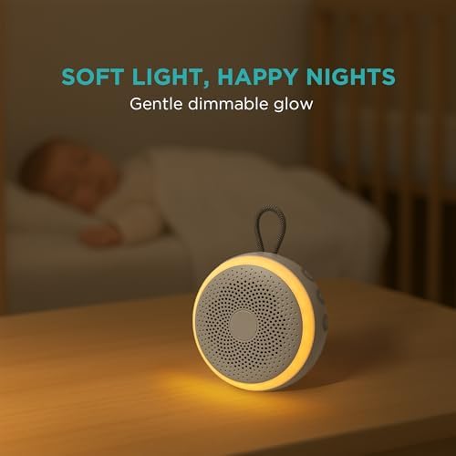 Máquina de Ruido Blanco LittleHippo | Máquina de Sonido Portátil para Bebés, Niños y Adultos | 19 Sonidos Relajantes | Ideal para Viajes y Regalos - imagen 4