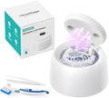 Limpiador Ultrasónico HouseSapp para Retenedores - Máquina de Limpieza Dental 45kHz con 6 Luces para Dentaduras, Cabezal de Cepillo, Alineadores, - imagen 1