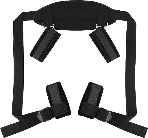 Restricciones para Cama y Correas para Adultos, Set de Esposas y Barra de Esparcimiento para Cama Queen, Juguetes de Placer para Parejas DH-34 - imagen 2