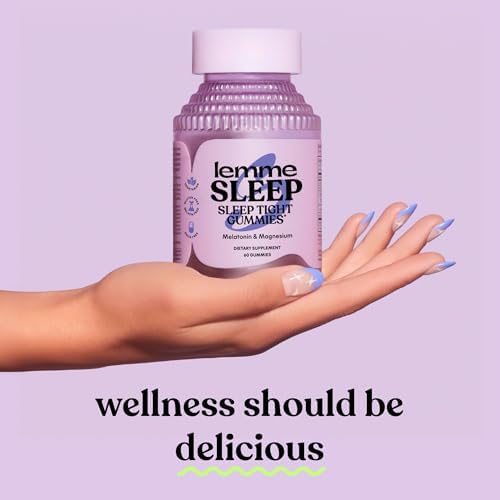 Gomitas Lemme Sleep con 5mg de Melatonina, Saúco, Magnesio, L-Teanina, Manzanilla y Lavanda, Ayuda Natural para Dormir, Sin Gluten, 60 Unidades - imagen 8