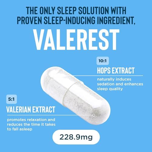 Relaxium Suplemento para Dormir - Melatonina 5mg con Magnesio Glicinato, Valeriana y Ashwagandha - Apoyo No Adictivo para Dormir (Suministro para 30 - imagen 4