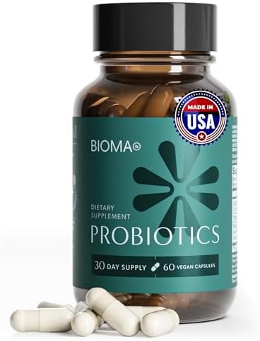 BIOMA Probióticos - Probiotico para la Salud Digestiva - Apoyo Intestinal para Hombres y Mujeres con Xylooligosacáridos, Tributirina y - imagen 1