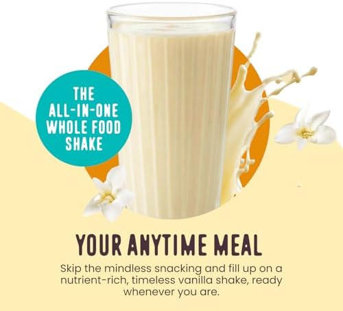 FlavCity Batido de Proteína de Vainilla Todo en Uno - Alternativa de Comida para Llevar + Péptidos de Colágeno, Reishi y Cordyceps - Apoyo para - imagen 2