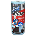 Toallas de Papel Scott Shop Original Azul (75130), 9.4x11, 30 Rollos de 55 Hojas (Total 1,650 Hojas) - imagen 1