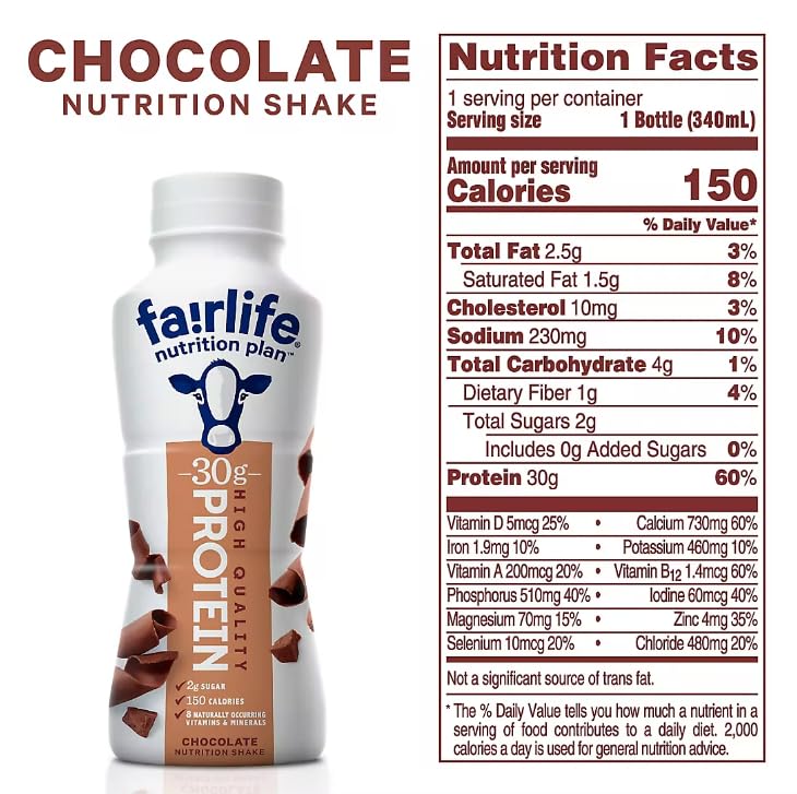 Batido de Chocolate Alto en Proteínas, 12 Paquetes - Orry's Vital - imagen 2