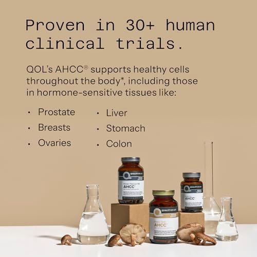Suplemento Herbal Premium Kinoko Platinum AHCC de Calidad de Vida, 750mg por Cápsula, Apoyo Inmunológico y Función Hepática, 60 Cápsulas Veganas - imagen 5