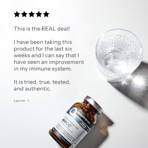 Suplemento Herbal Premium Kinoko Platinum AHCC de Calidad de Vida, 750mg por Cápsula, Apoyo Inmunológico y Función Hepática, 60 Cápsulas Veganas - imagen 7
