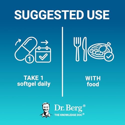Aceite de Hígado de Bacalao Omega-3 Dr. Berg 60 Cápsulas Blandas – Bacalao Silvestre de Islandia – Omega 3 EPA & DHA – Soporte para Corazón, Cerebro, - imagen 8