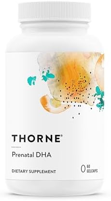 THORNE - DHA Prenatal - 650 mg DHA y 200 mg EPA - Apoya el desarrollo del cerebro y sistema nervioso del bebé durante el embarazo y la lactancia* - - imagen 1