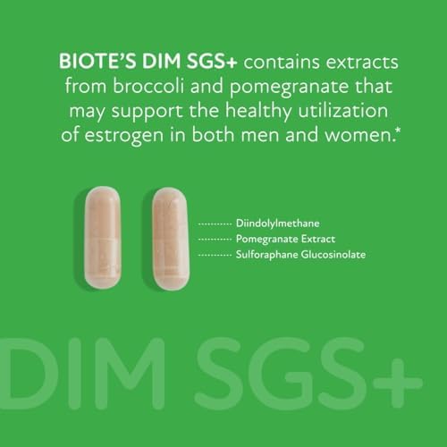 Biote Nutraceuticals - DIM SGS + - Hormonas + Detox (60 Cápsulas) - imagen 4