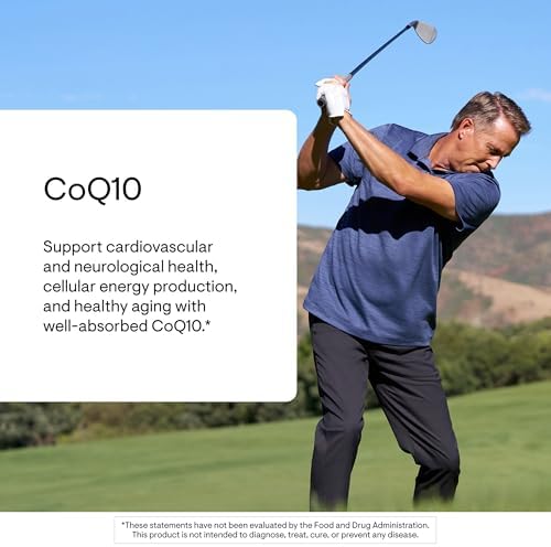 THORNE - Suplemento de CoQ10 100mg - Ubiquinona de Absorción Óptima - Apoya la Salud Cardiaca, Función Cerebral y Energía Celular - 60 Cápsulas - imagen 3