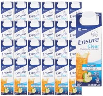 Nutrición Terapéutica Ensure Clear Sabor Manzana Líquido 8 oz - Caja de 24 - imagen 1