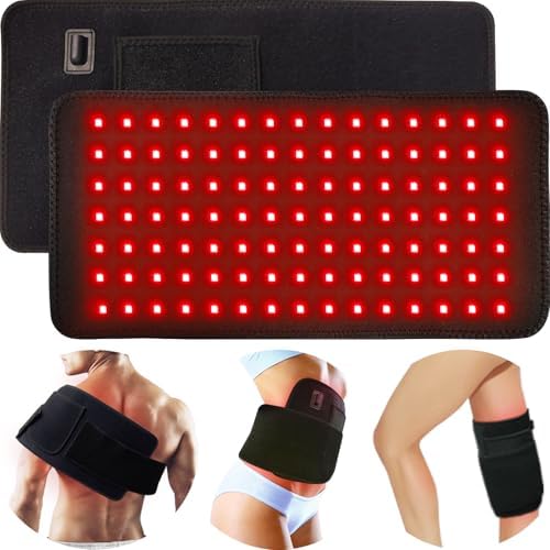 Funda Calentadora de Luz Infrarroja Roja para Cuerpo, Espalda, Rodillas, Hombros y Manos, 660nm 850nm, Portátil, 3 Chips en 1, Regalo para Hombres y - imagen 1