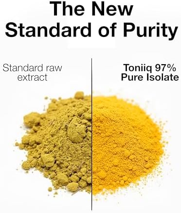 Toniiq Berberina HCl Ultra Alta Potencia Certificada NSF - Extracto Concentrado 100:1 - 90 Cápsulas Vegetarianas de 500 mg, 97% Berberina HCl - imagen 5