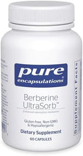 Pure Encapsulations Berberina UltraSorb - Berberina Fitósoma 550 mg con Absorción Mejorada - Apoya la Salud Metabólica y Cardiometabólica* - 60 - imagen 1