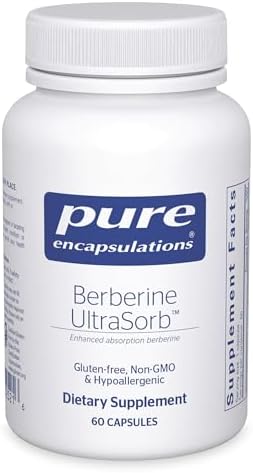 Pure Encapsulations Berberina UltraSorb - Berberina Fitósoma 550 mg con Absorción Mejorada - Apoya la Salud Metabólica y Cardiometabólica* - 60 - imagen 1