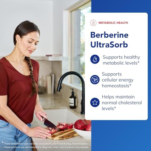 Pure Encapsulations Berberina UltraSorb - Berberina Fitósoma 550 mg con Absorción Mejorada - Apoya la Salud Metabólica y Cardiometabólica* - 60 - imagen 3