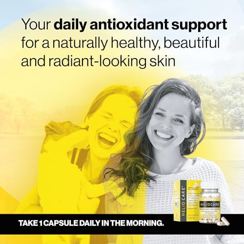 Suplemento Dietético Heliocare para el Cuidado de la Piel: 240mg de Extracto de Polypodium Leucotomos - 60 Cápsulas Veganas con Fórmula Rica en - imagen 3