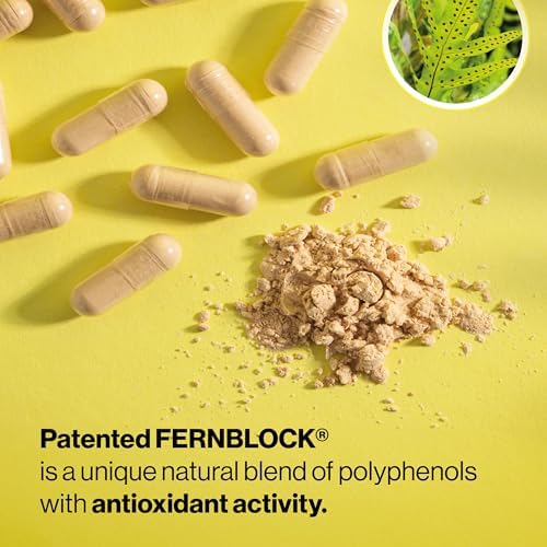 Suplemento Dietético Heliocare para el Cuidado de la Piel: 240mg de Extracto de Polypodium Leucotomos - 60 Cápsulas Veganas con Fórmula Rica en - imagen 5