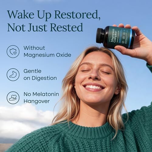 Complejo de Magnesio para Mujeres y Hombres 500mg (7 en 1) - Magnesio Glicinato con D3 y B6, Glicinato, Citrato, Malato, Taurato y Orotato - Apoyo - imagen 5