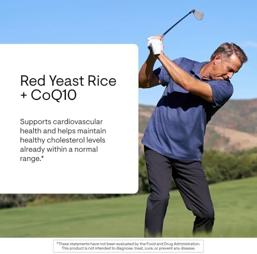THORNE - Arroz Rojo de Levadura + CoQ10 - Apoya Niveles de Colesterol Saludables y Salud Cardiaca - Antioxidantes Agregados - Certificado por - imagen 3